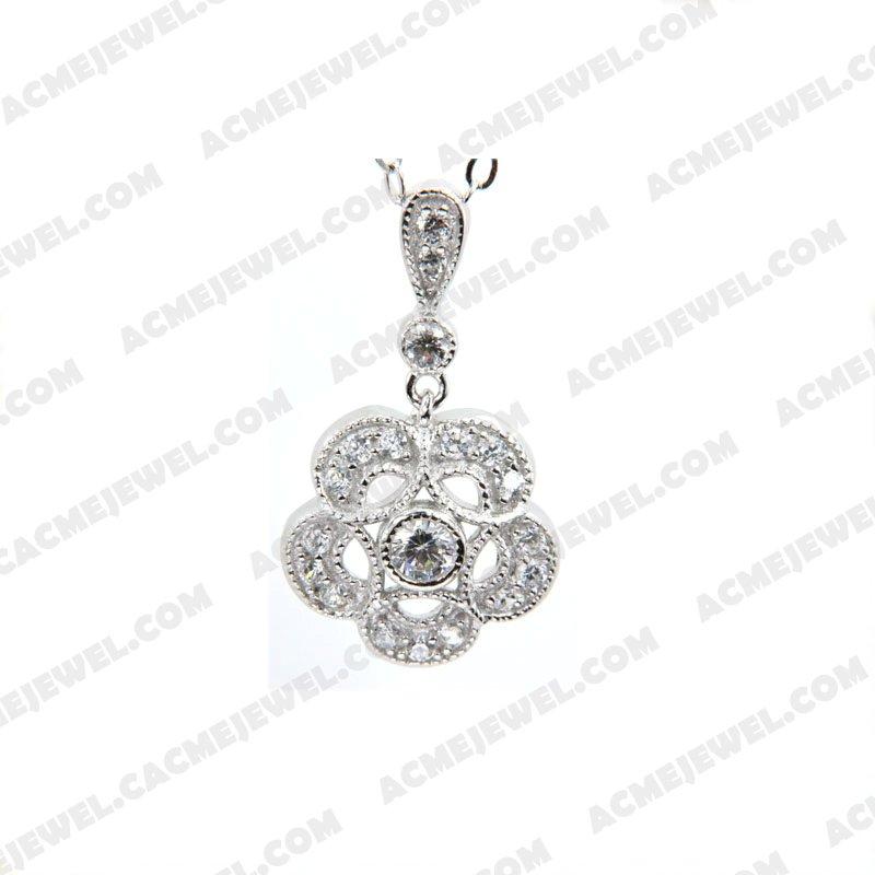 Pendants 925 Sterling Silver  Rhodium 