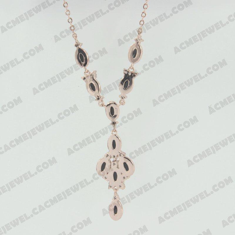 Necklace 925 sterling silver   Rose gold 