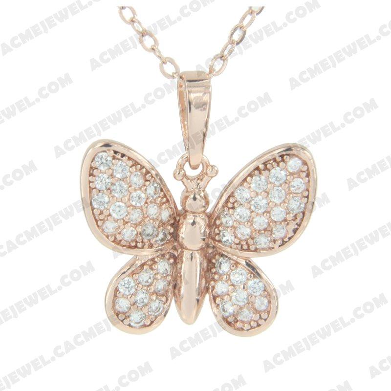 Pendants 925 sterling silver   Rose gold 