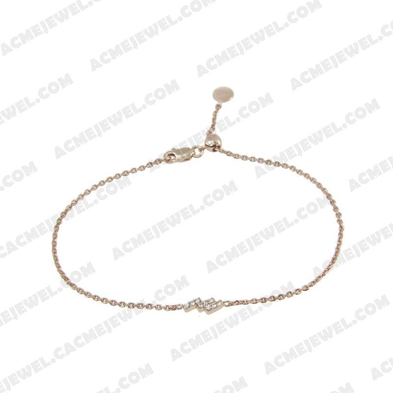 Bracelets & Bangles 925 Sterling Silver  Rose gold