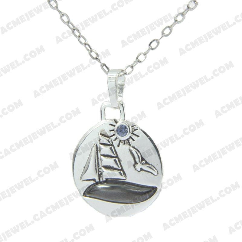 Pendants 925 sterling silver  2-tone Rhodium and black smear