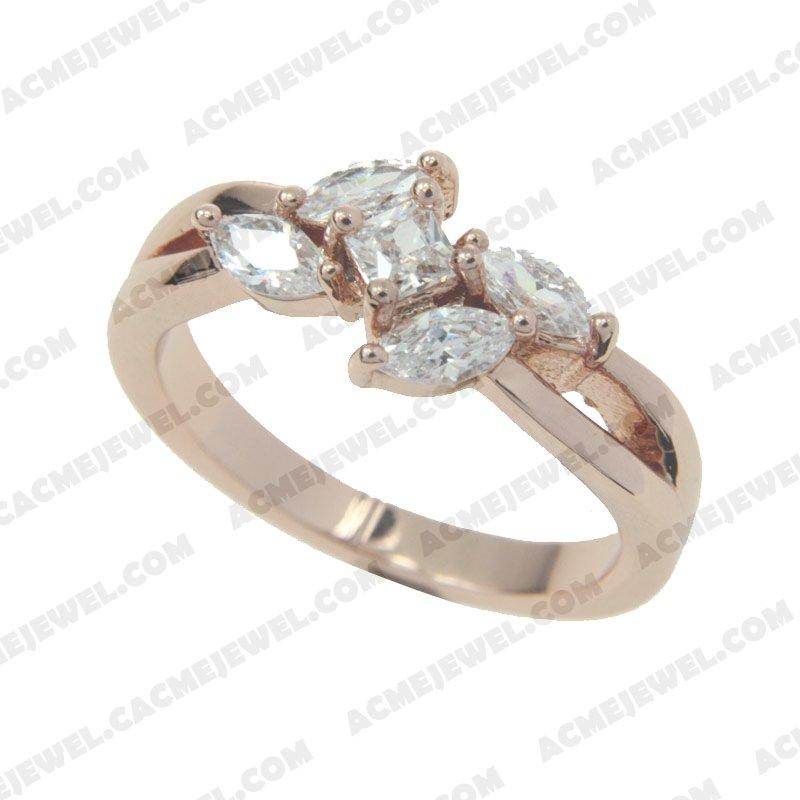 Rings 925 sterling silver   Rose gold 